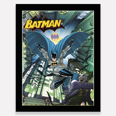 Batman and the Joker 3D Picture