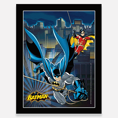 Batman and Robin 3D Picture