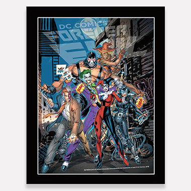 Villains of Gotham City 3D Picture