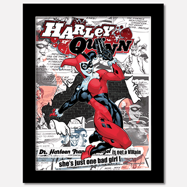 Harley Quinn She's Just One Bad Girl 3D Picture