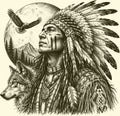 Native American Heritage Laser Printed Sign