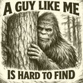 Bigfoot Peeking Laser Printed Sign