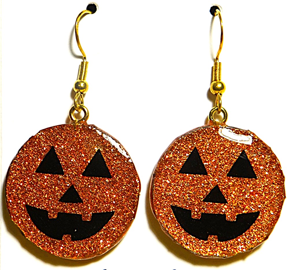 Classic Jack-o-Lantern Earring Set