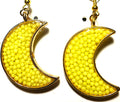 Gold-Tone Crescent Moon Earring Set