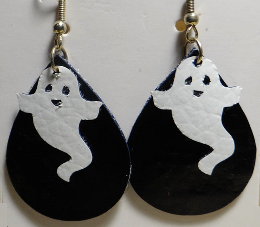 Ghost-Shaped Earring Set