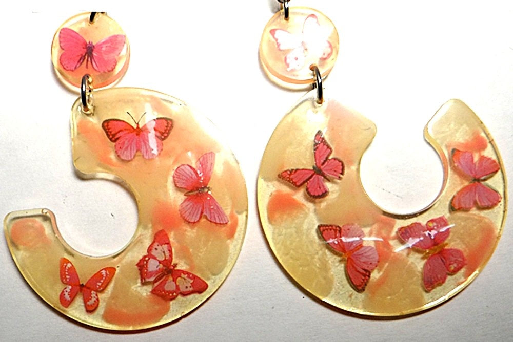 Enchanting Butterfly Earring Set