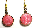 Charming Pink, Circular Earring Set