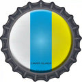 Canari Islands Novelty Metal Bottle Cap Sign BC-224 12" Sign (BC)