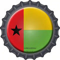Guinea Bissau Novelty Metal Bottle Cap Sign BC-289 12" Sign (BC)