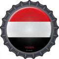 Yemen Novelty Metal Bottle Cap Sign BC-478 12" Sign (BC)