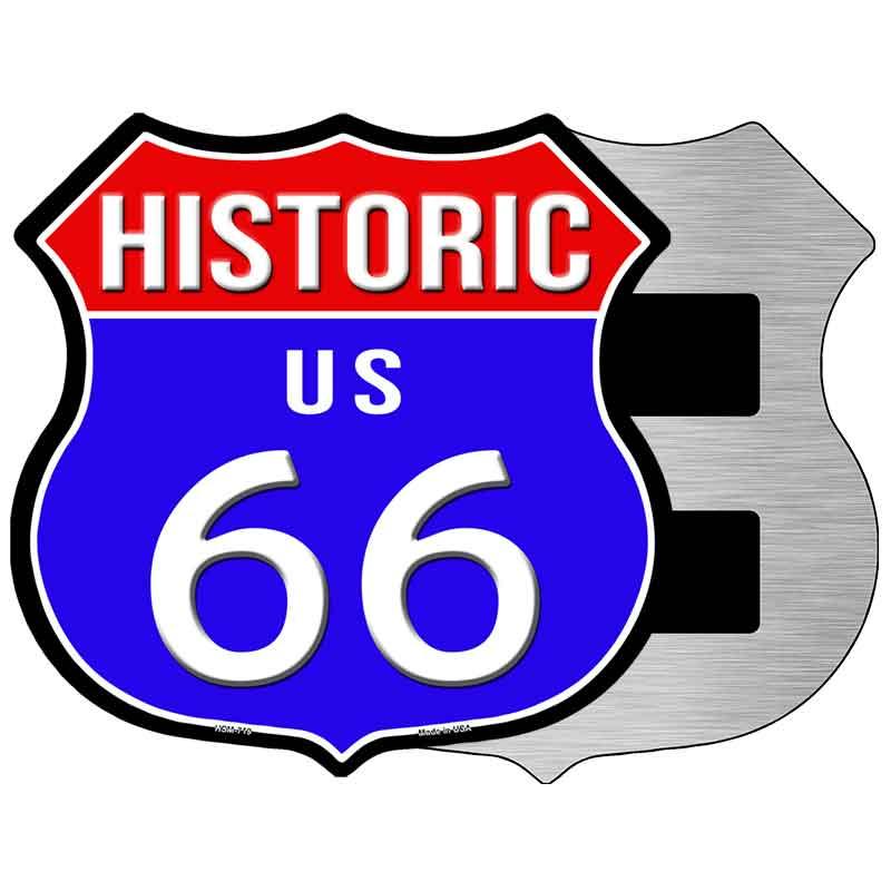 Historic US 66 Novelty Highway Shield Sign HS-719 5" Magnet (HSM)