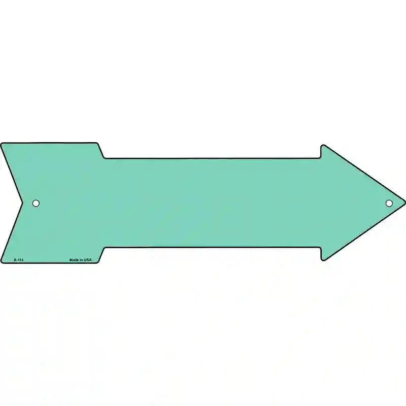 Mint Novelty Metal Arrow Sign 23" x 7" Sign (LA)