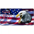 God Bless The USA Metal Novelty License Plate 12" x 6" Automotive (LP)