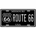 Route 66 Missouri Metal Novelty License Plate 12" x 6" Automotive (LP)