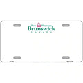 New Brunswick Novelty Metal License Plate 12" x 6" Automotive (LP)