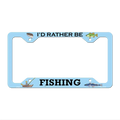 Fishing Blue Novelty Metal License Plate Frame LPF-259 12.25" x 6.5" Standard Frame (LPF)