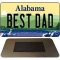 Best Dad Alabama State Magnet Novelty M-10001 3.5" x 2" Magnet (M)