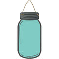 Mint Novelty Metal Mason Jar Sign 4" x 8" Sign (MJ)