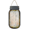 Rusty Blank Novelty Metal Mason Jar Sign 4" x 8" Sign (MJ)