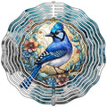 Bluejay Novelty Metal Wind Spinner 10" Spinner (WCS)