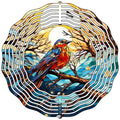 Bird Zoomed In Novelty Metal Wind Spinner 10" Spinner (WCS)